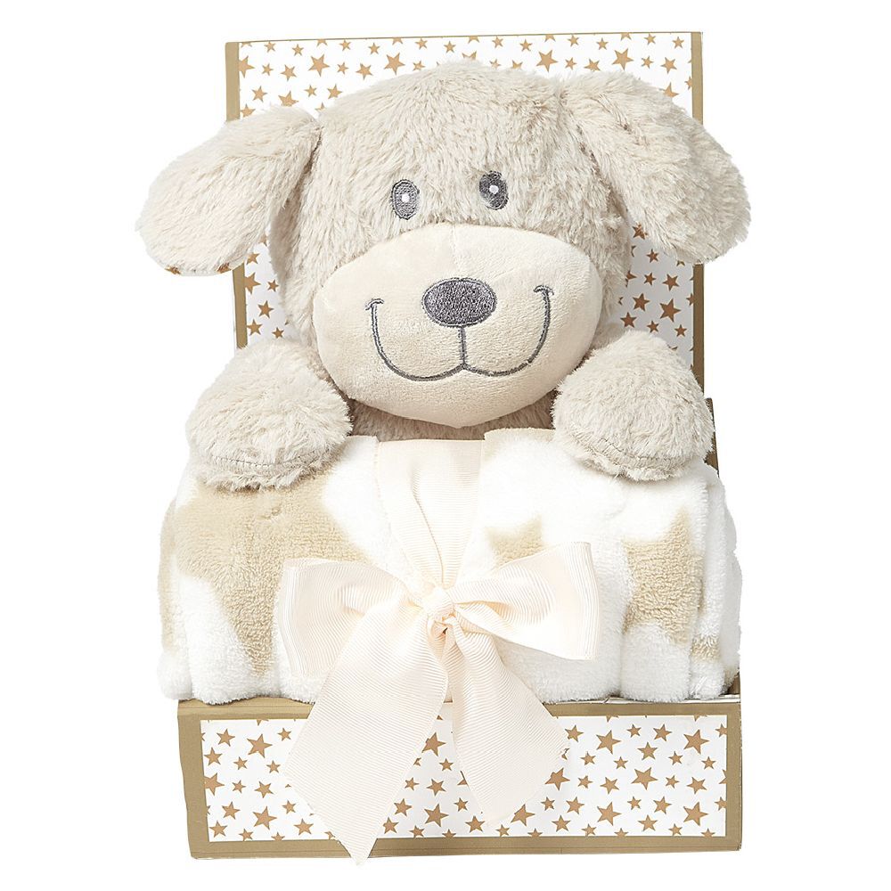 Plaid enfant avec peluche