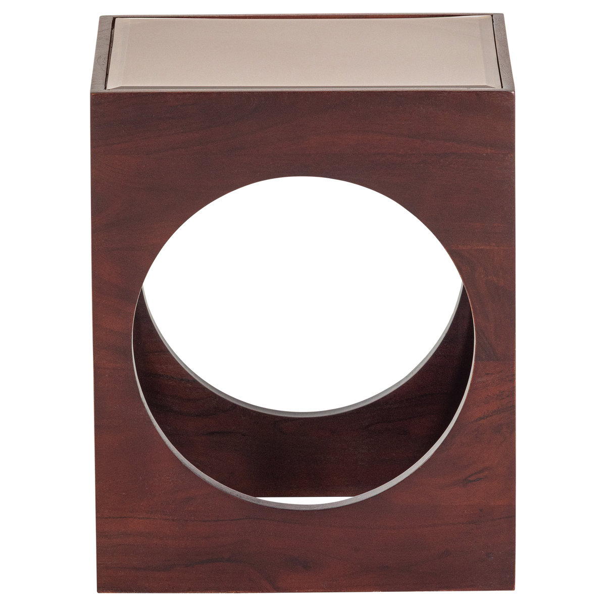 WOOOD bijzettafel Trax - Acaciahout - Bruin - 45x37x37