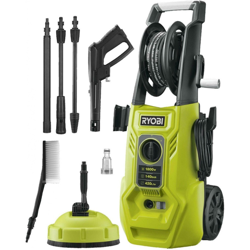 Nettoyeur haute pression RY140PWA 140 bar RYOBI