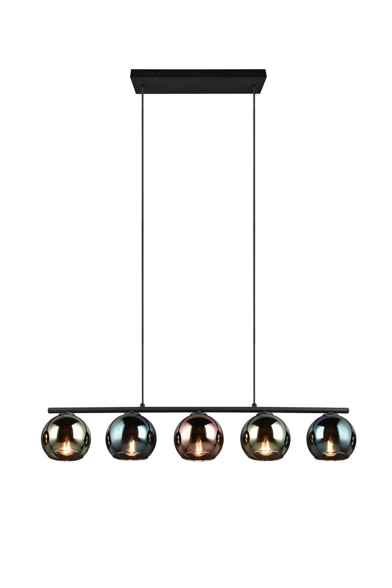 Lampa wisząca multikolor SHELDON 5xE14x10W wym: 150x83x13 cm RL