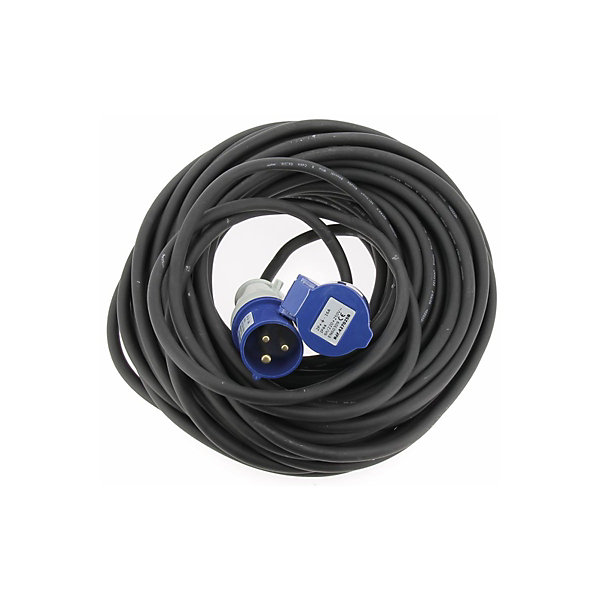 Pack17 Rallonge Néoprène   ANTARION Adaptateur P17  Rallonge Multiprise 1,5m Camping Car HABA