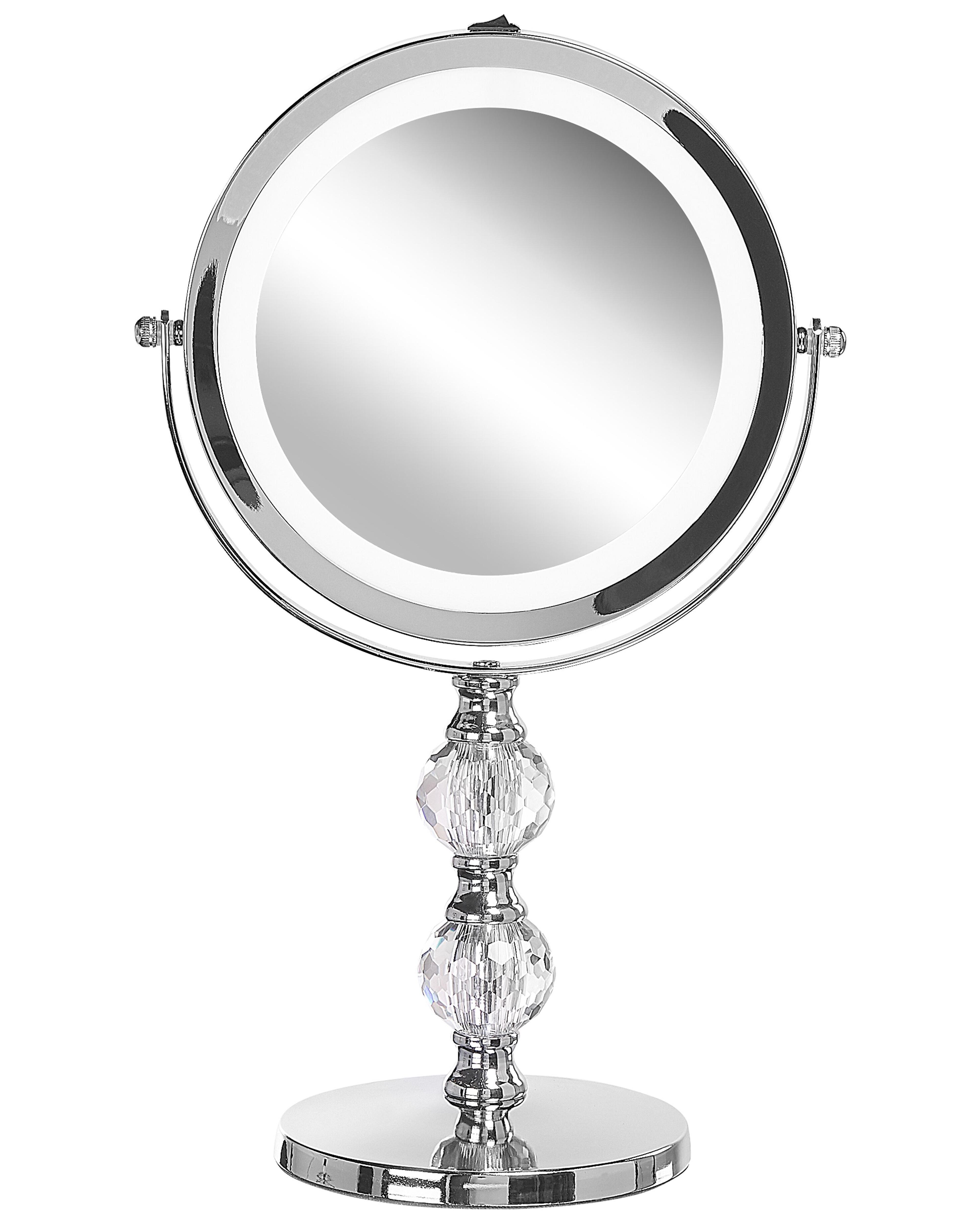 Makeup Mirror LED CLAIRA Silver