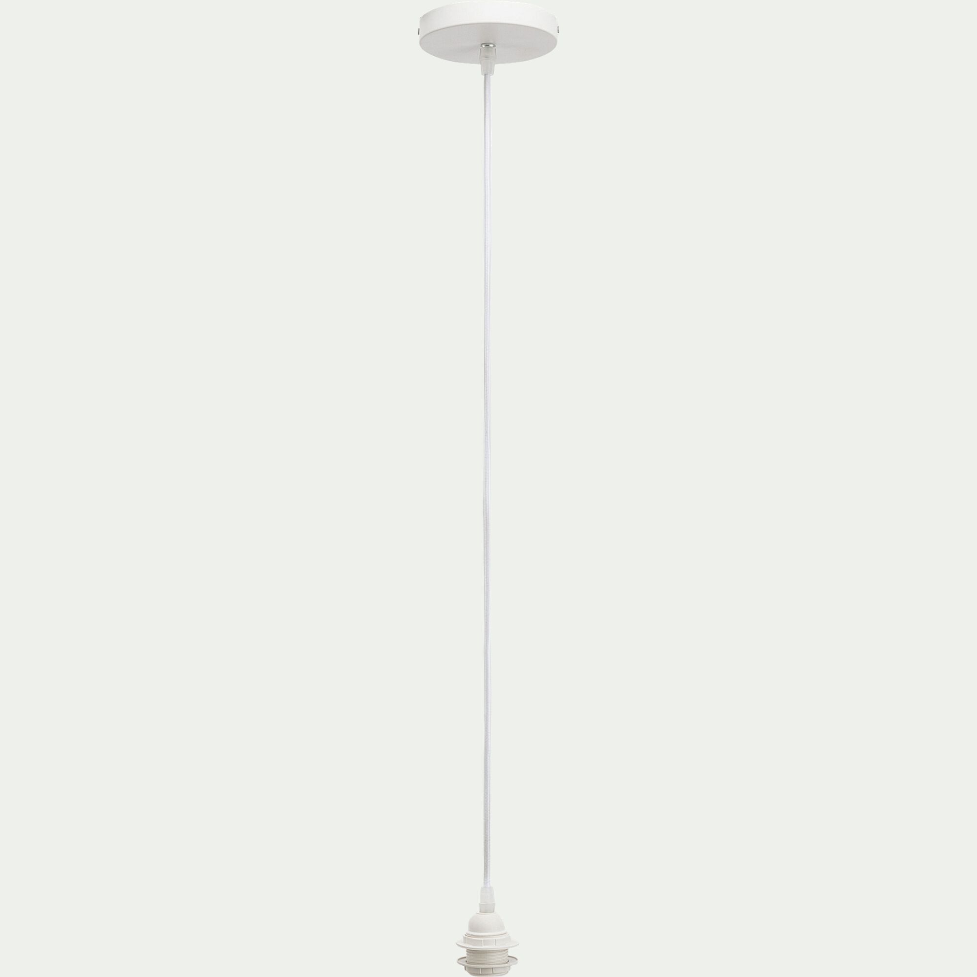 ARGUIN - Cordon électrique en nylon L150cm - blanc