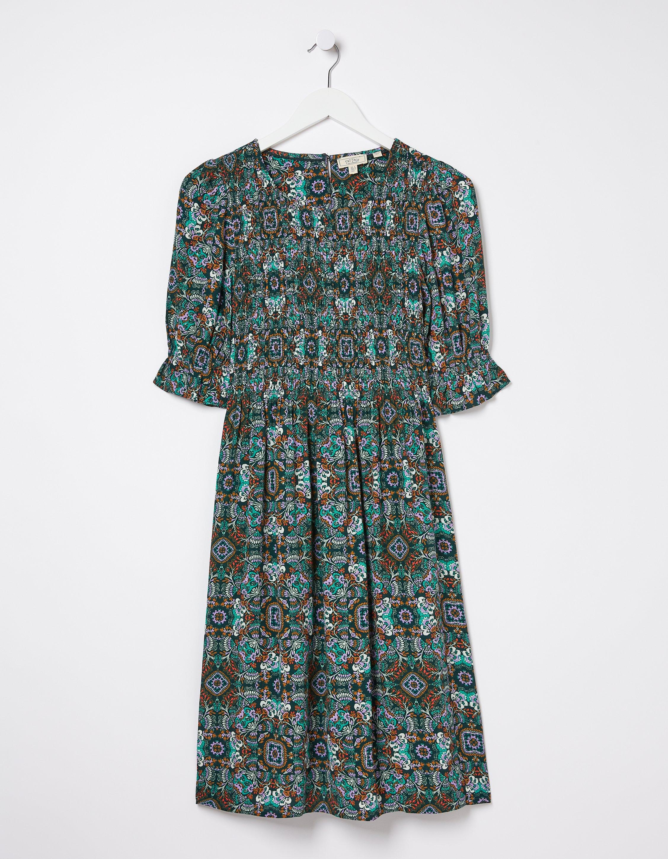 Pacey Mirrored Floral Dress