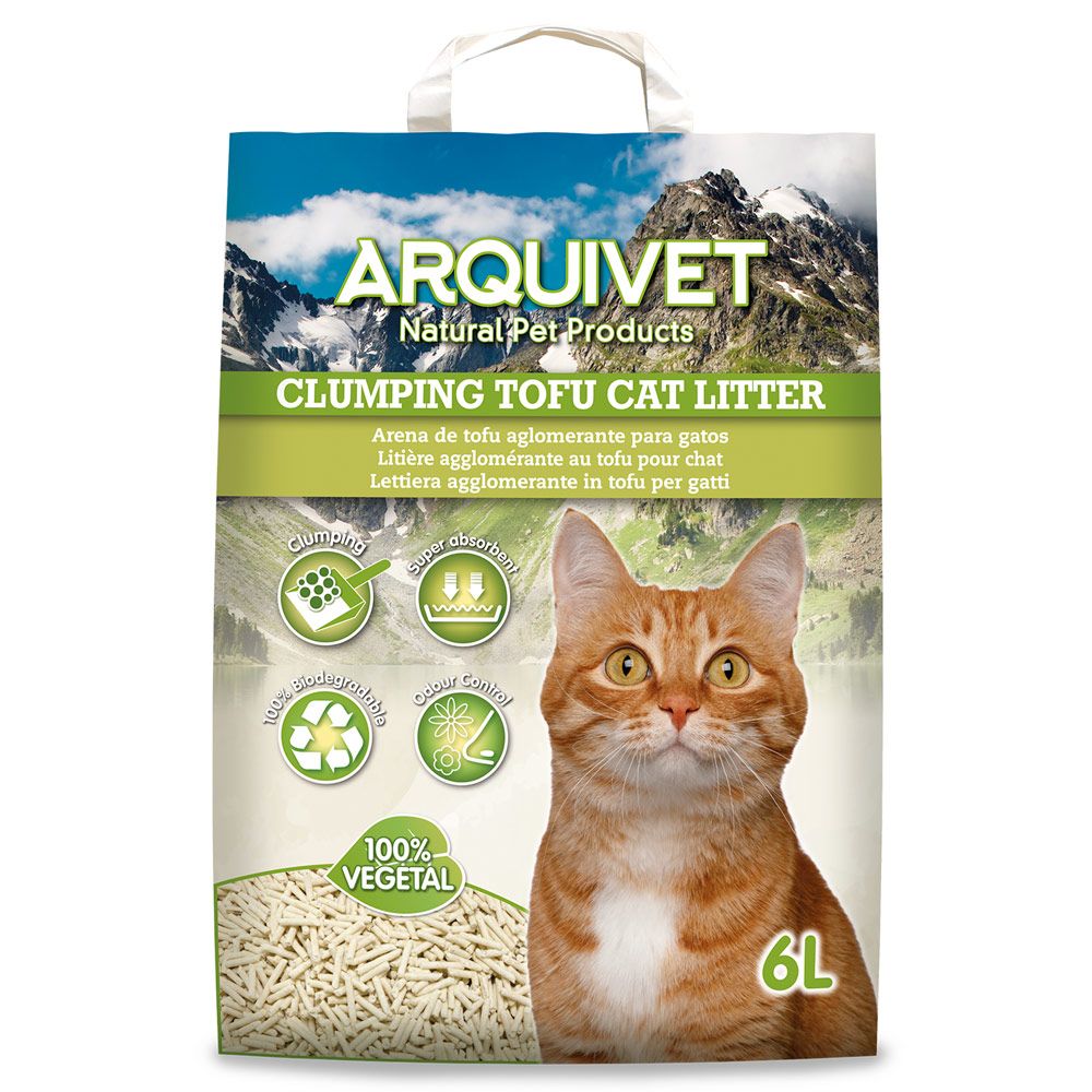 Arquivet Clumping Cat Litter with Tofu