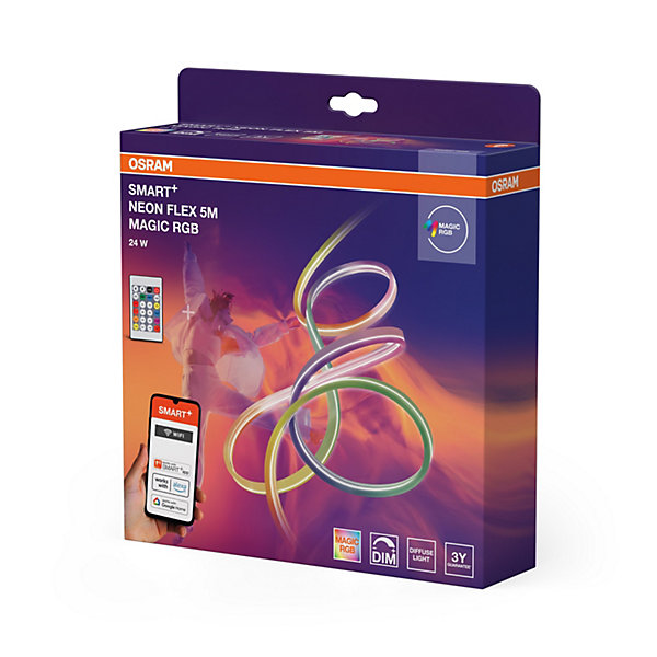 OSRAM SMART WIFI NEON FLEX Rubans LED 5m MGC RGB RC