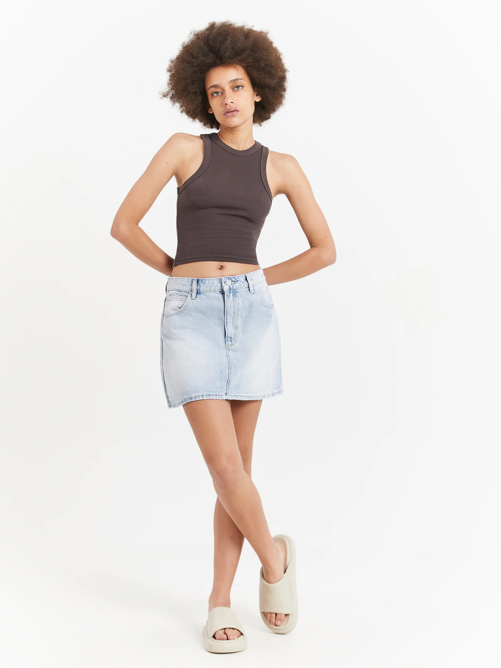 Aline Skirt Bianca Recycled