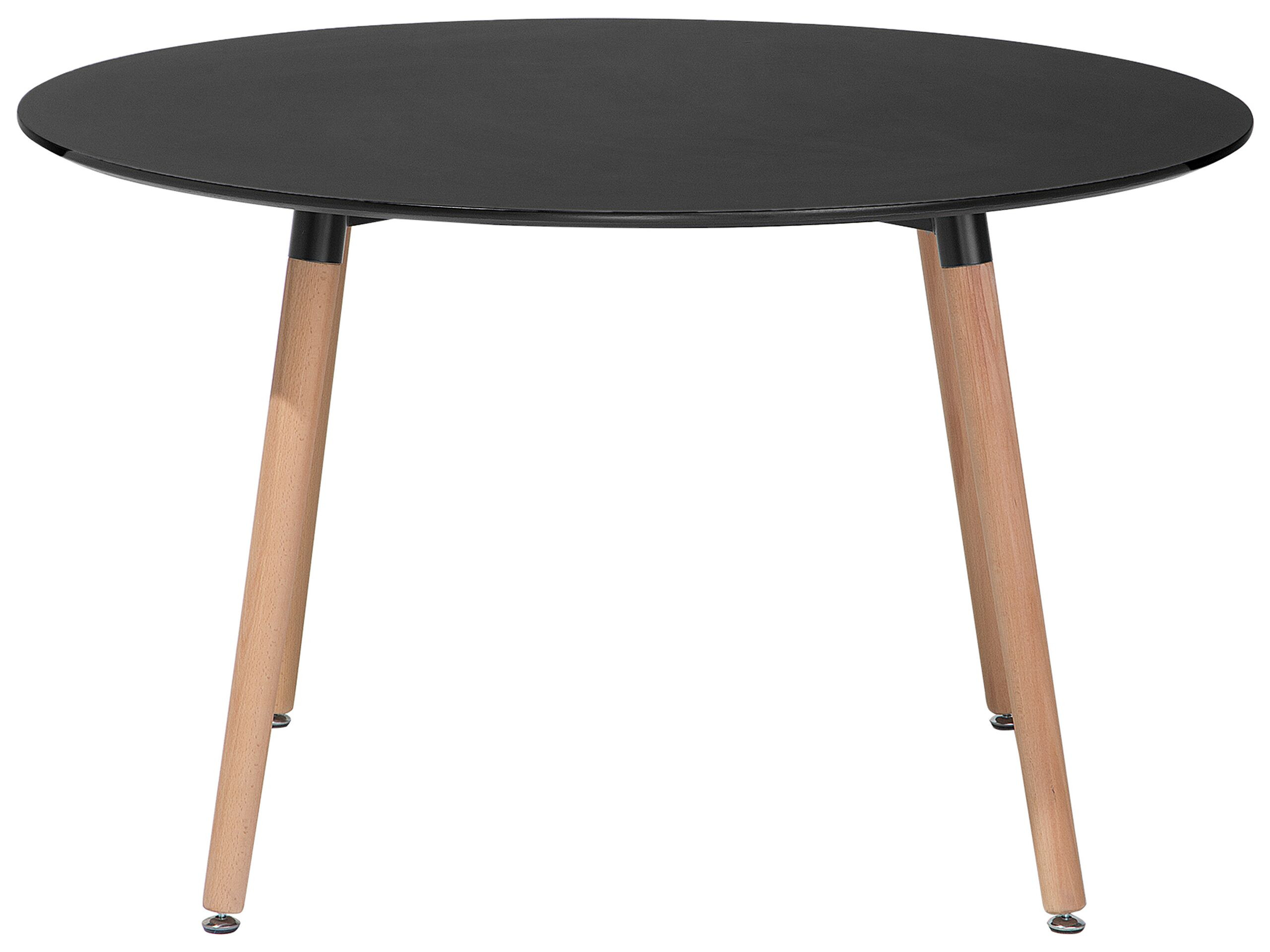 Stół do kuchni jadalni 120 cm czarny