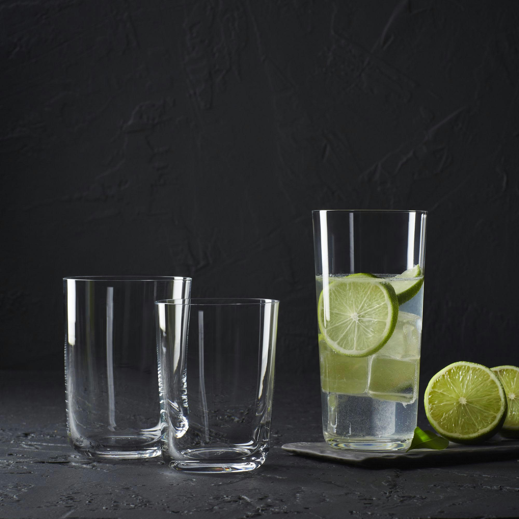 ZENITH - Lot de 6 verres en cristallin 45cl