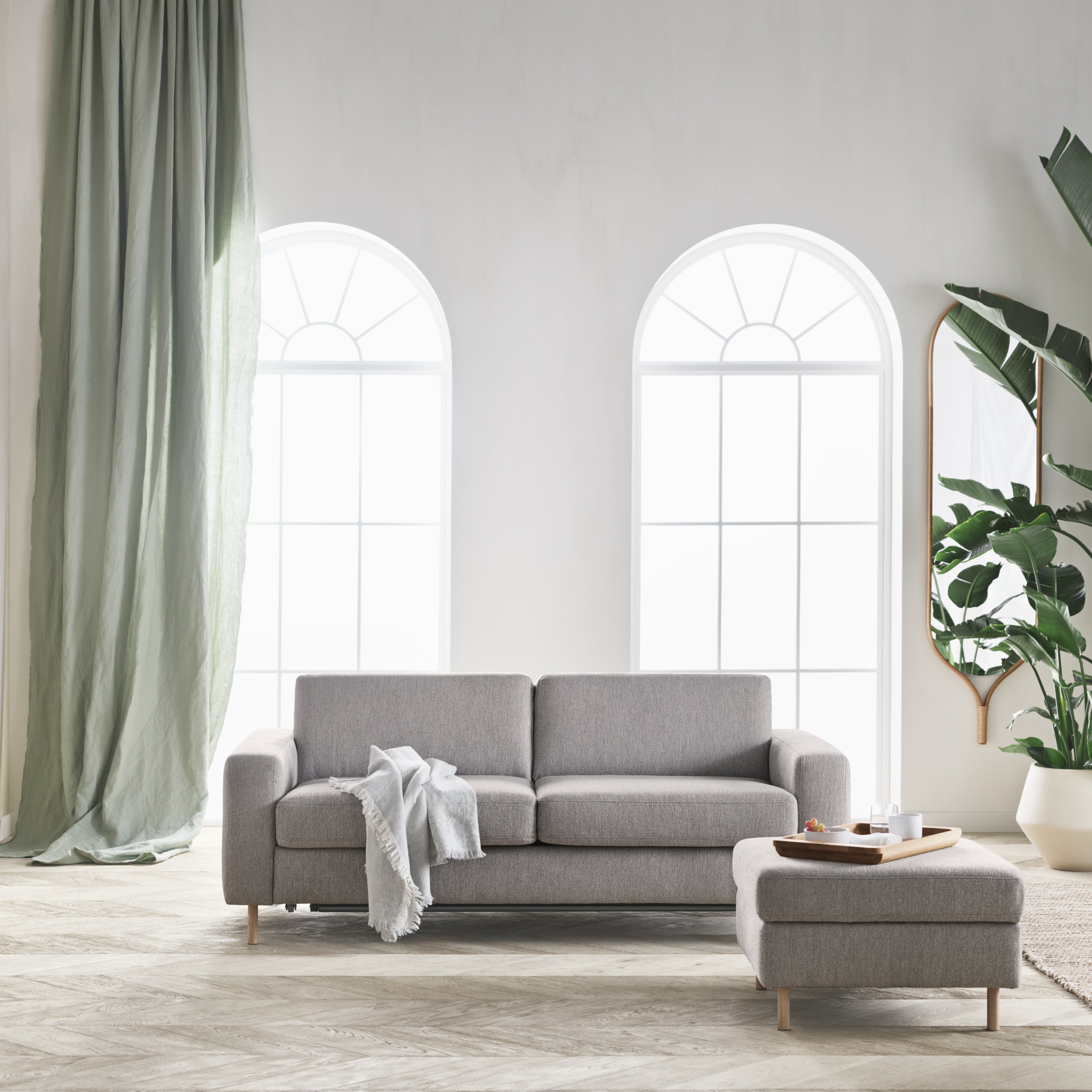 Bolia Racquet Spiegel - Black Stained Oak