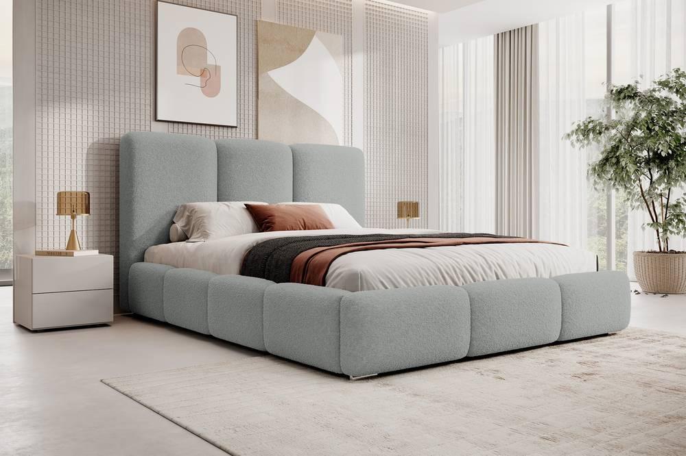 Bedframe Briar bouclé met opbergruimte 180x200