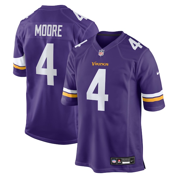 Rondale Moore Minnesota Vikings Nike Team Game Jersey -  Purple