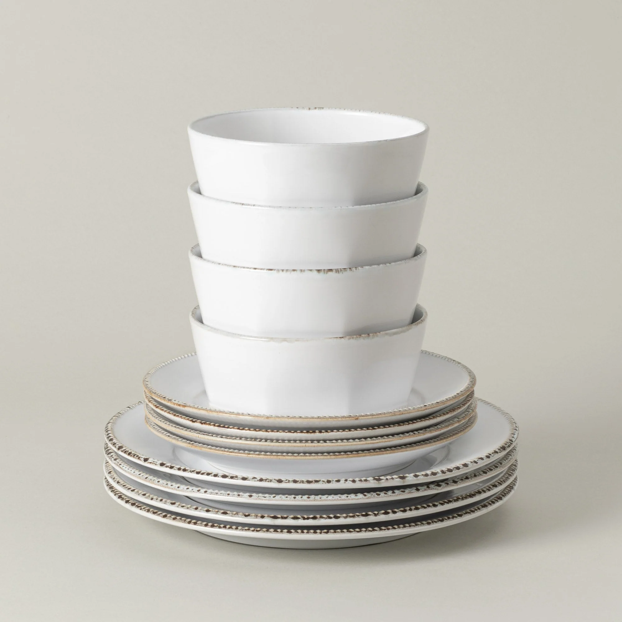 12-Piece Dinnerware Set with Bowl Luzia