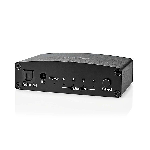 Commutateur audio Toslink 4 Ports NEDIS