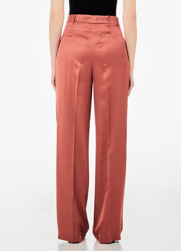 Pantaloni eleganti da completo in raso