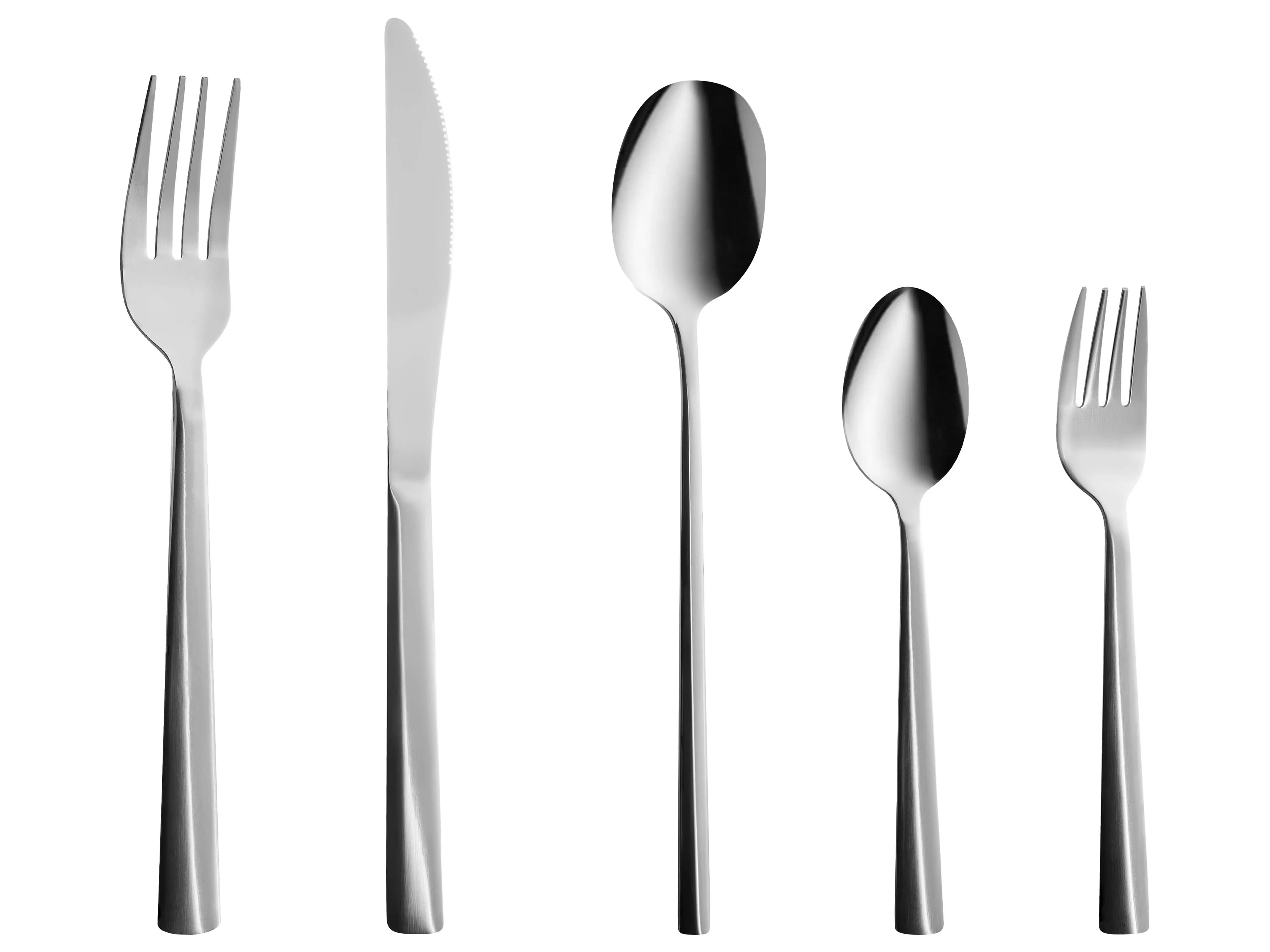 60 Piece Cutlery Set PENNE Silver