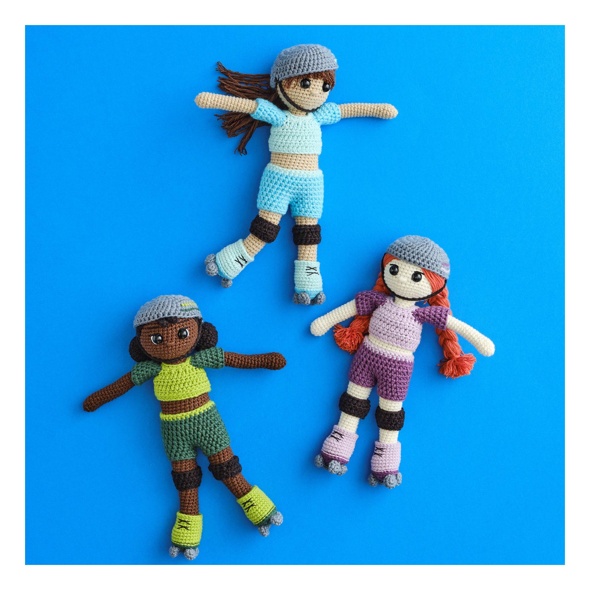 Knitcraft Tiny Friends Go Skating Digital Pattern 0329