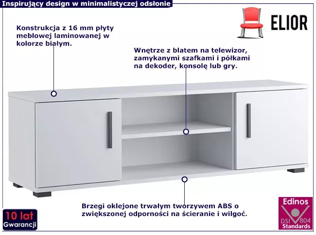 Stojąca szafka na telewizor - Lueno