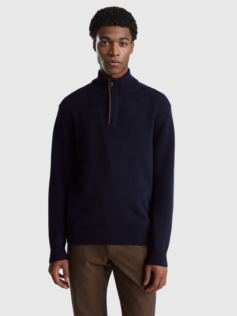 Turtleneck in wool blend