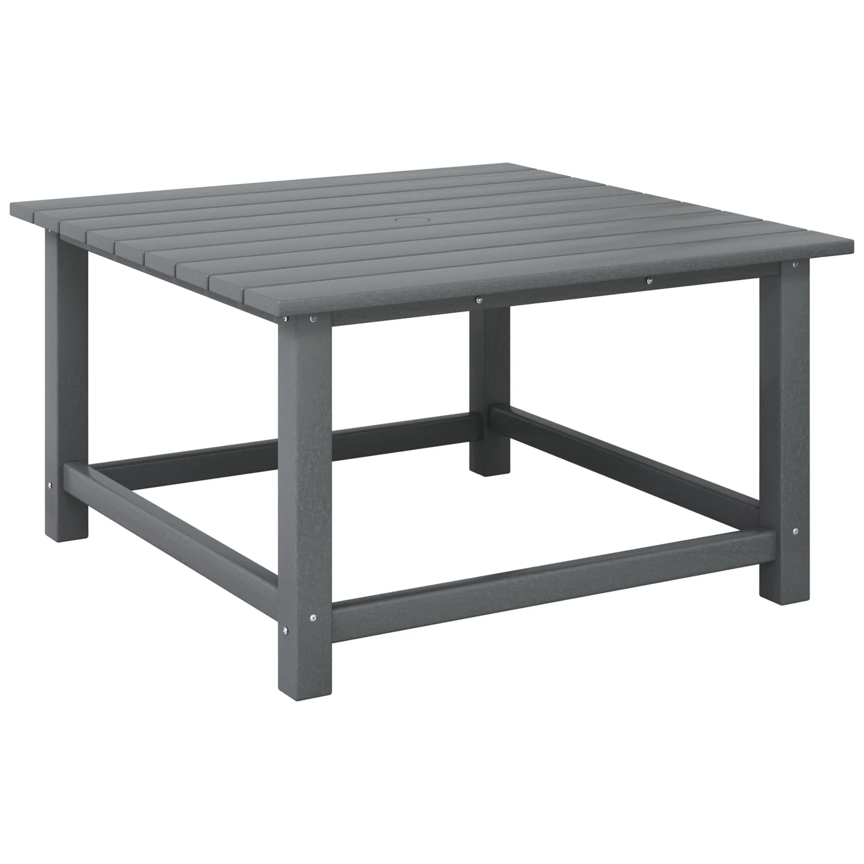 Polytrends Laguna Outdoor Poly Adirondack 31 Square Coffee Table