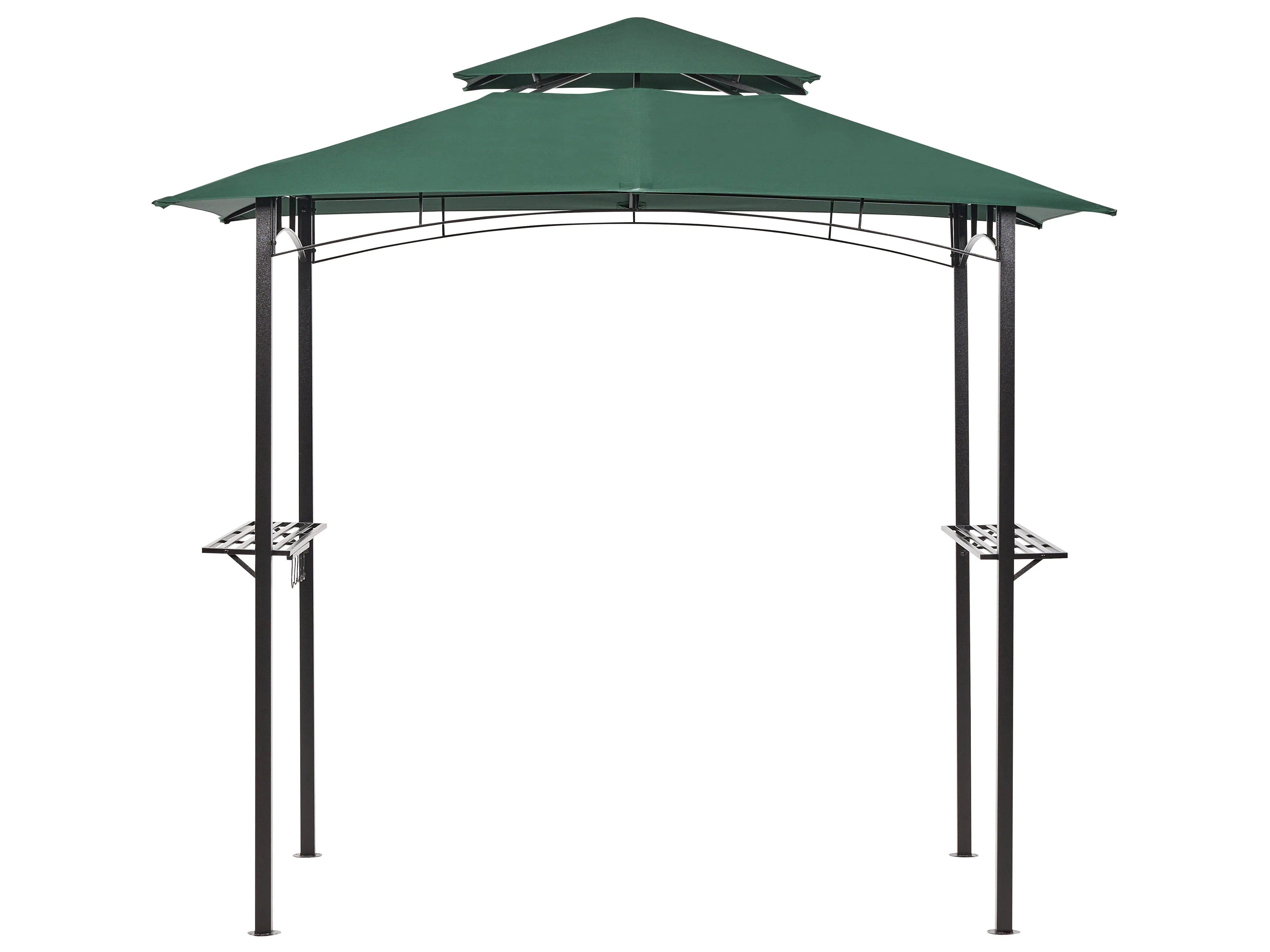 Gazebo NARO Metal 240 cm 148 cm Dark Green