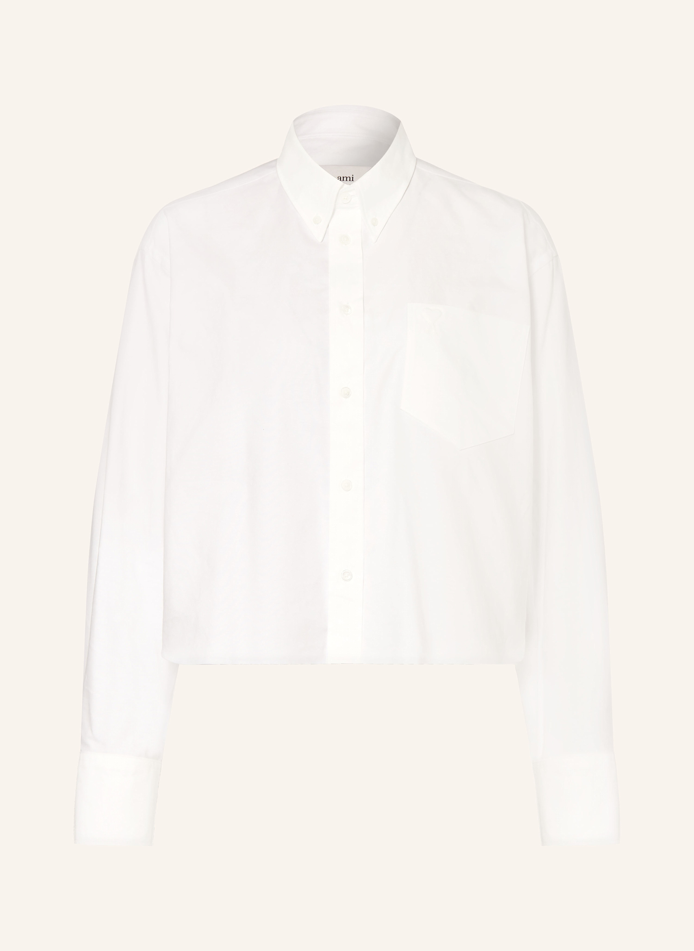 Ami Paris Cropped-Hemdbluse