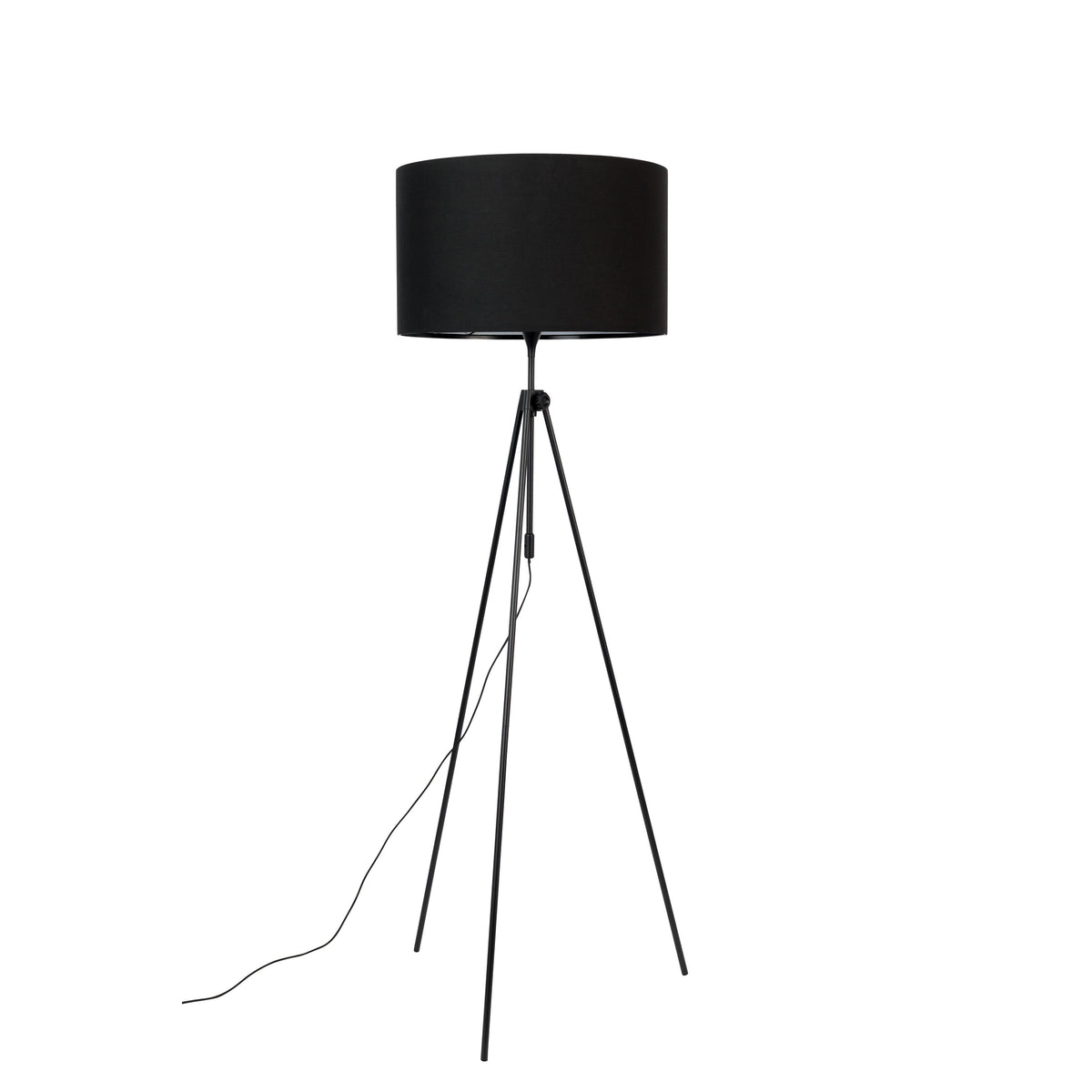Zuiver Lesley Vloerlamp/ Staande driepoot lamp Zwart