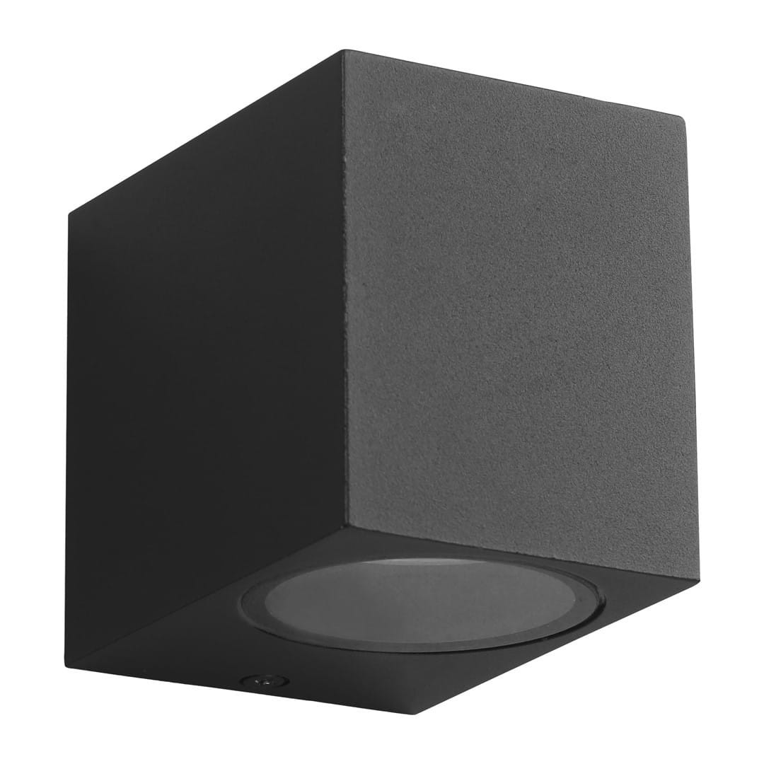 Kinkiet zewnętrznyczarny BOKA 1xGU10x40W IP44 Eko-Light