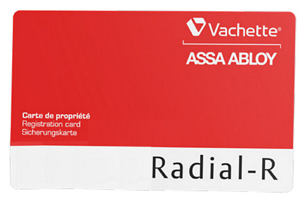 Cylindre à double entrée RADIAL-R 32x47mm 3 clés - VACHETTE - 20972000
