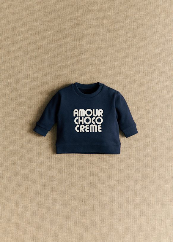 Amour Choco Crème Sweat-Shirt