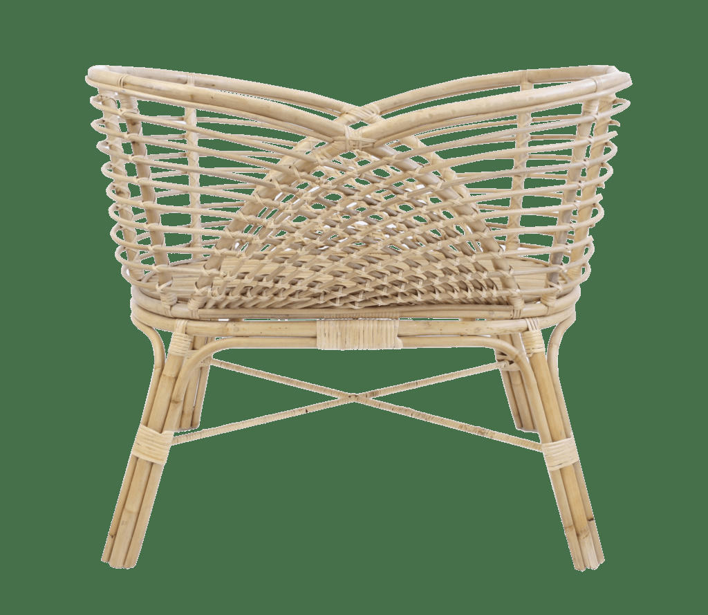 Raja - Berceau bébé en rotin naturel