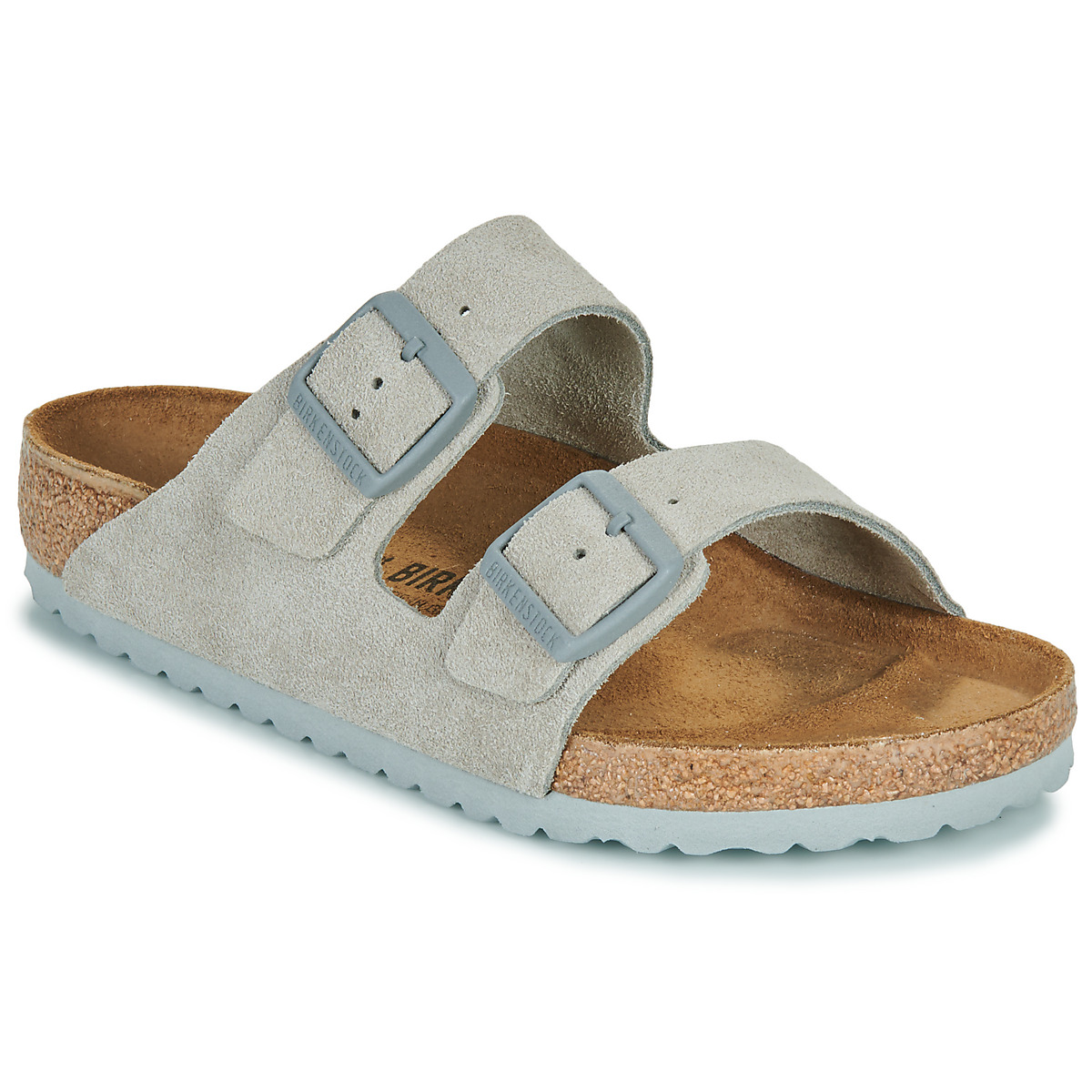 BIRKENSTOCK - Arizona - Suede / Stone / Regular