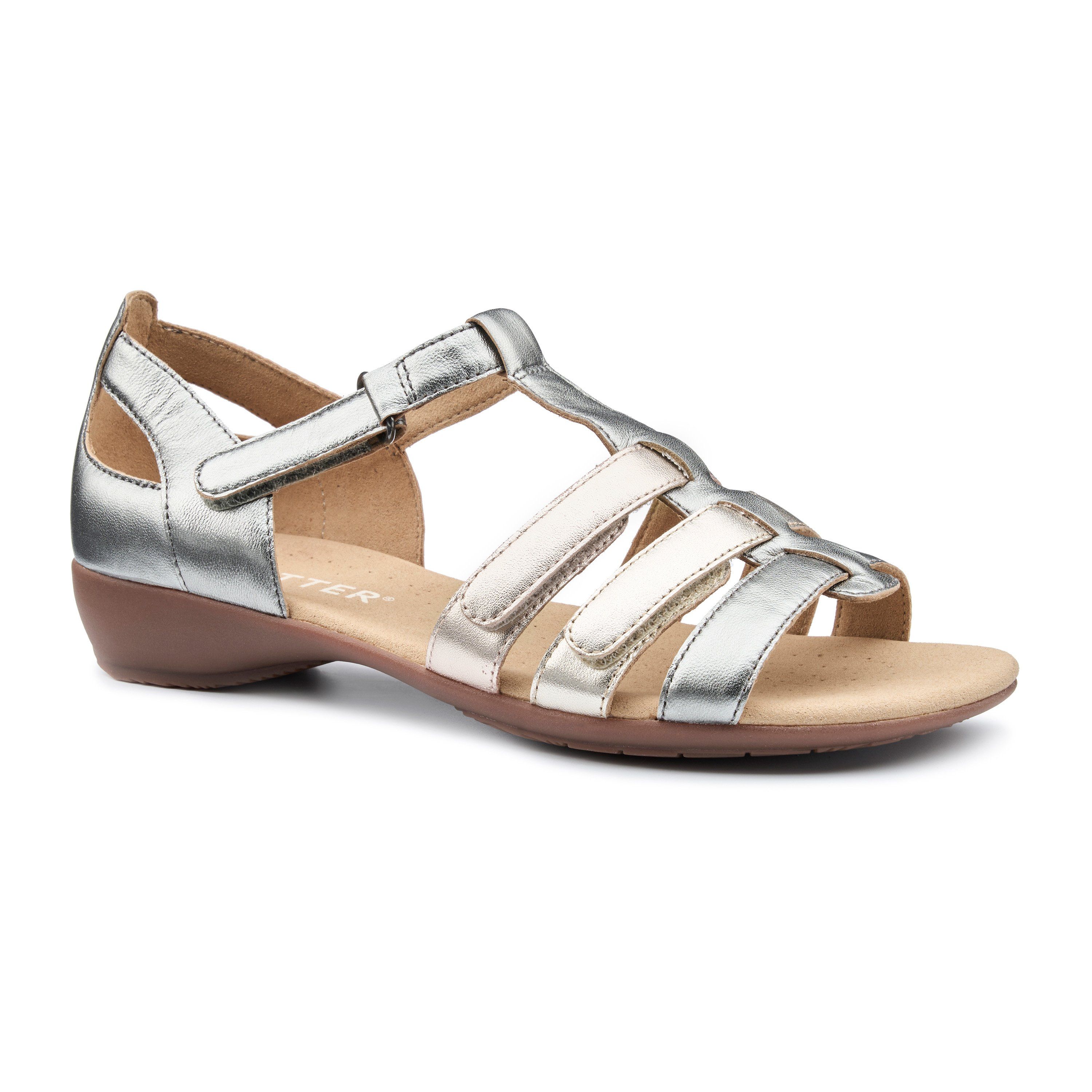 Hotter Wide Fit 'Solei' Gladiator Sandals