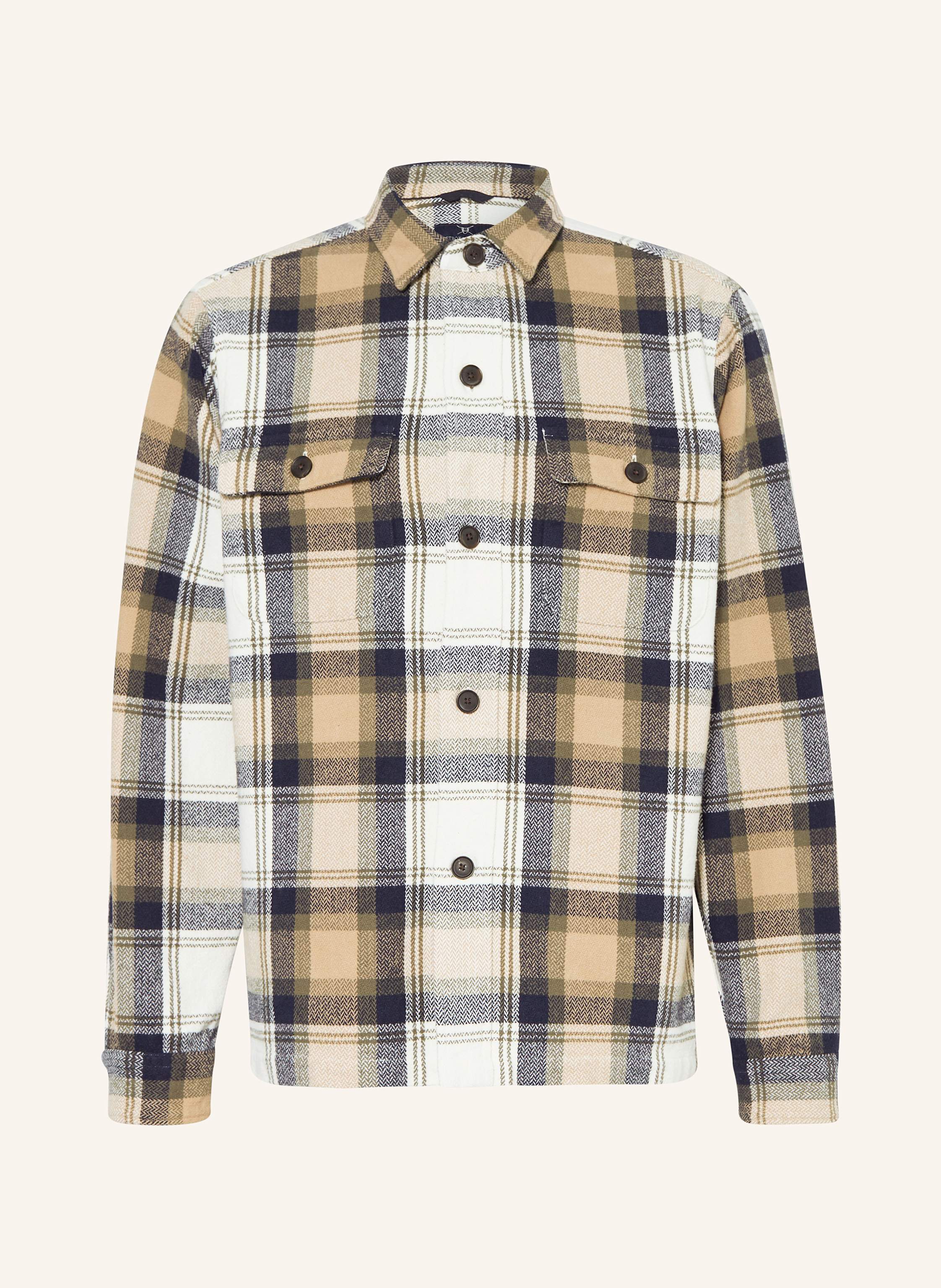 STROKESMAN'S Flanell-Overshirt