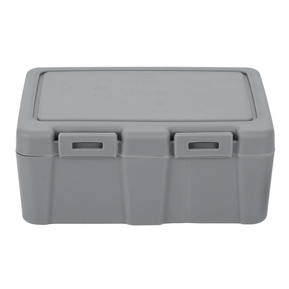 Lunch box à 2 compartiments - BoÎte alimentaire en plastique gris 1L