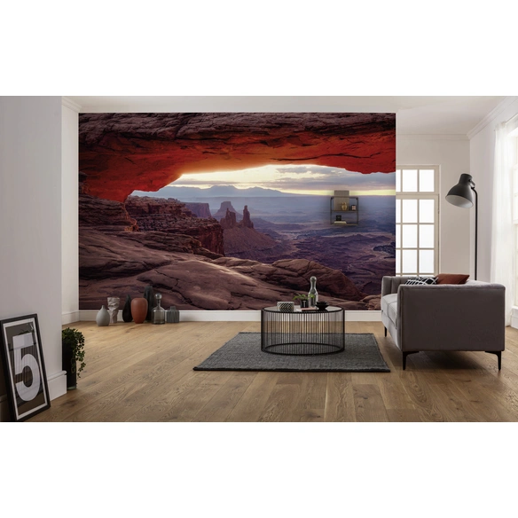 Vliestapete »Mesa Arch«, Breite 450 cm, seidenmatt