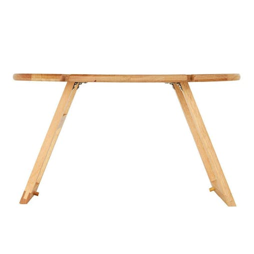 Stanley Rogers Timber Folding Picnic Table Round 50 x 25cm