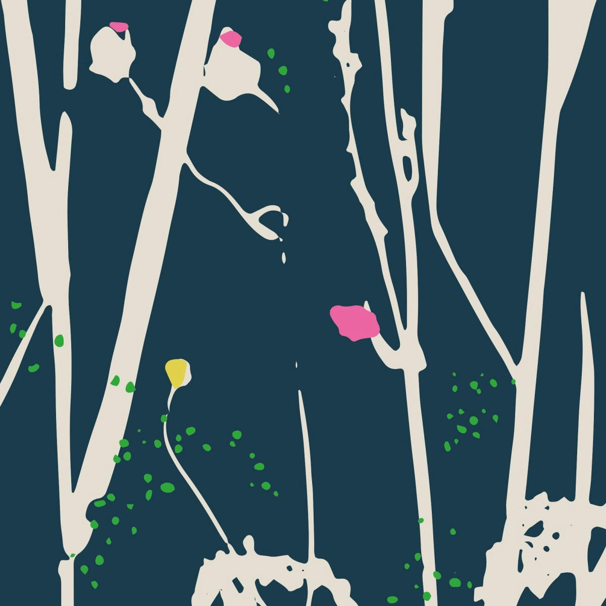 - Papier peint panoramique herbes folles 375 x 250 cm