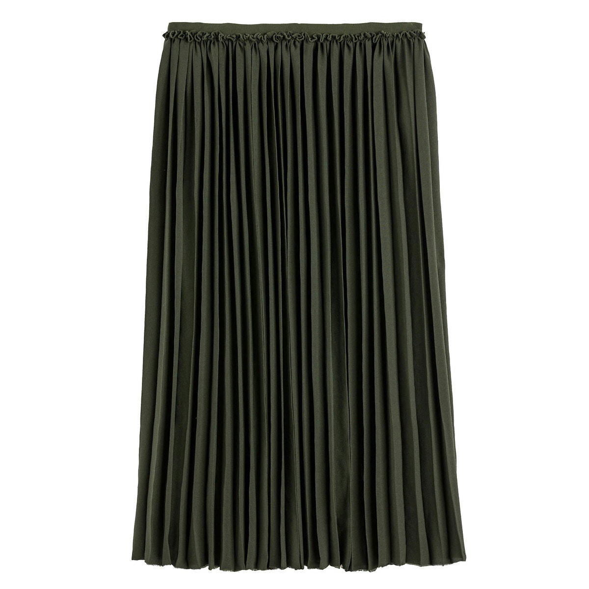 Jupe midi plissée