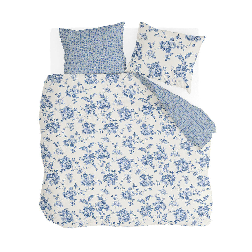 Walra - Dekbedovertrek Dutch Delight - 200x220 cm - Blauw