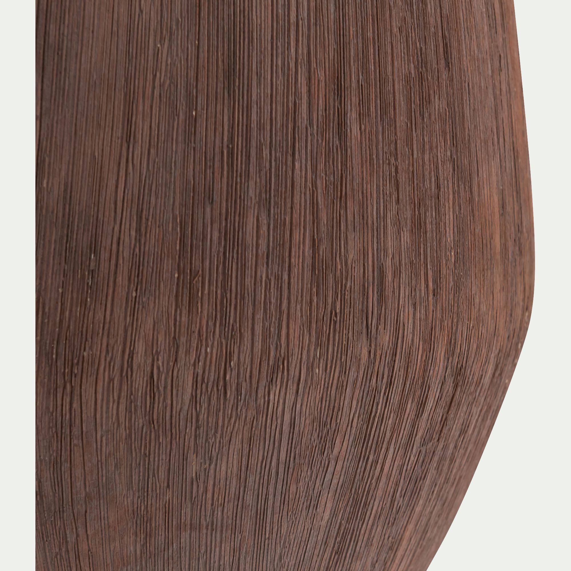 BLAM - Vase classique en faïence H31cm - marron