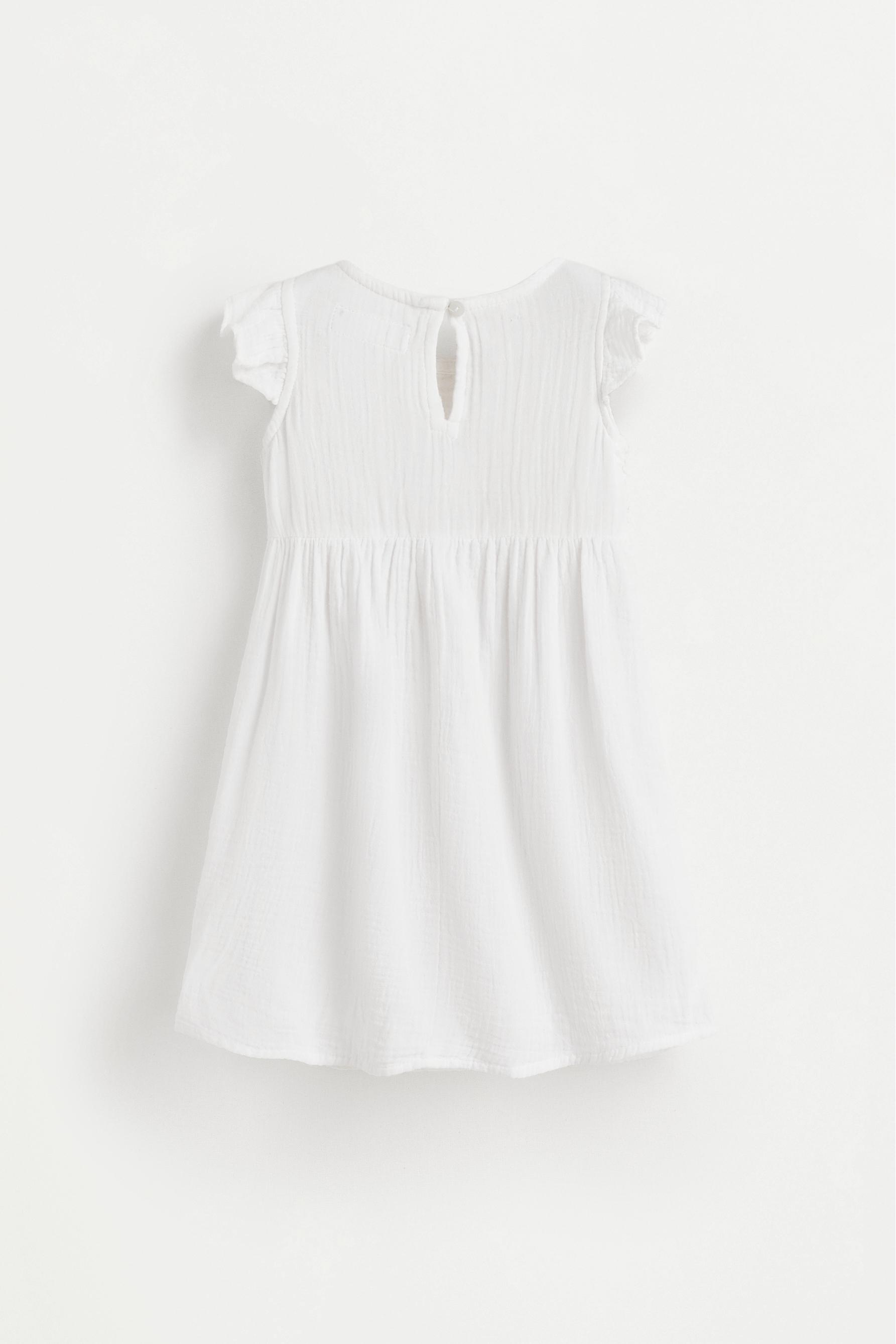 Vestido detalle crochet