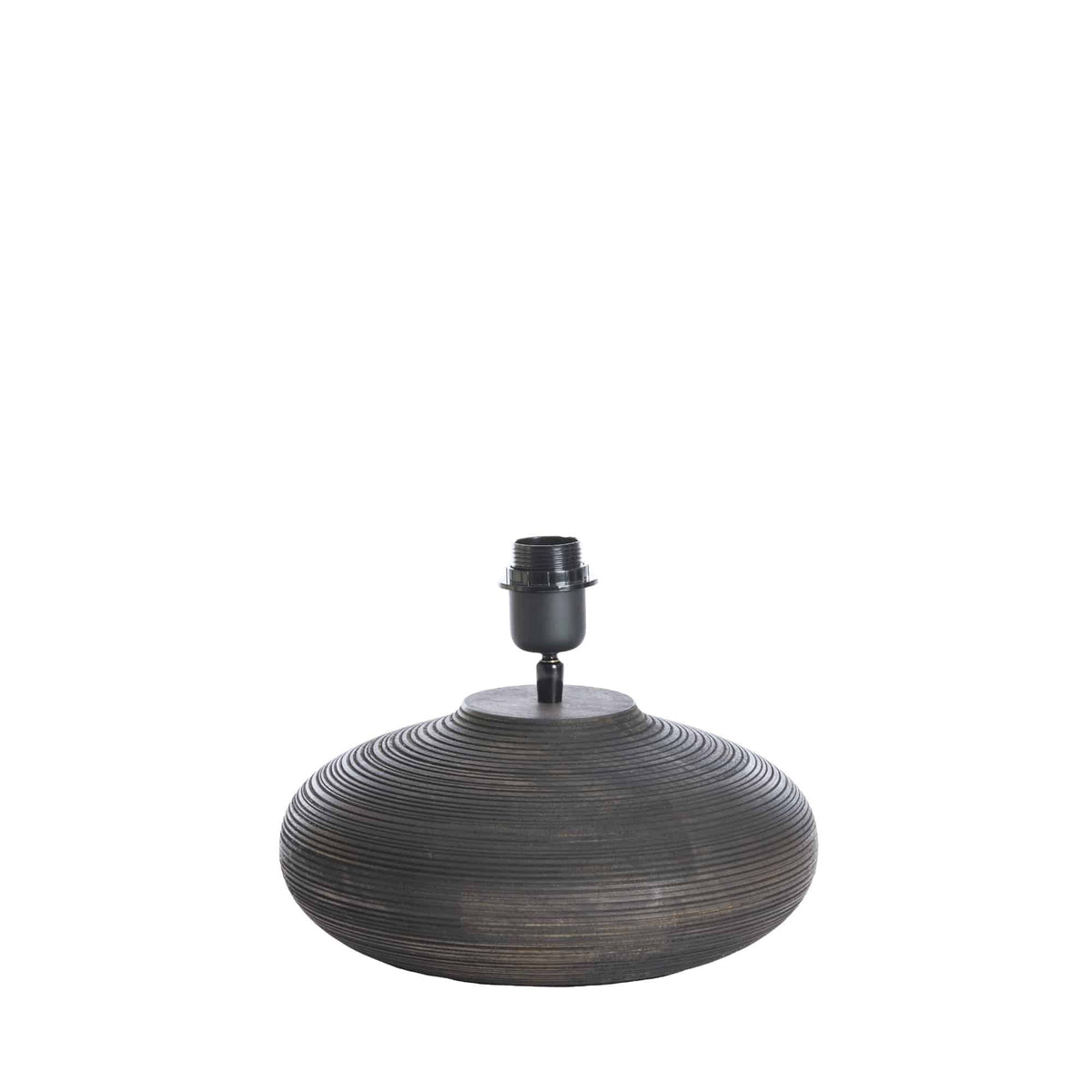 Light & Living lampvoet Khomai - bruin - Ø30cm