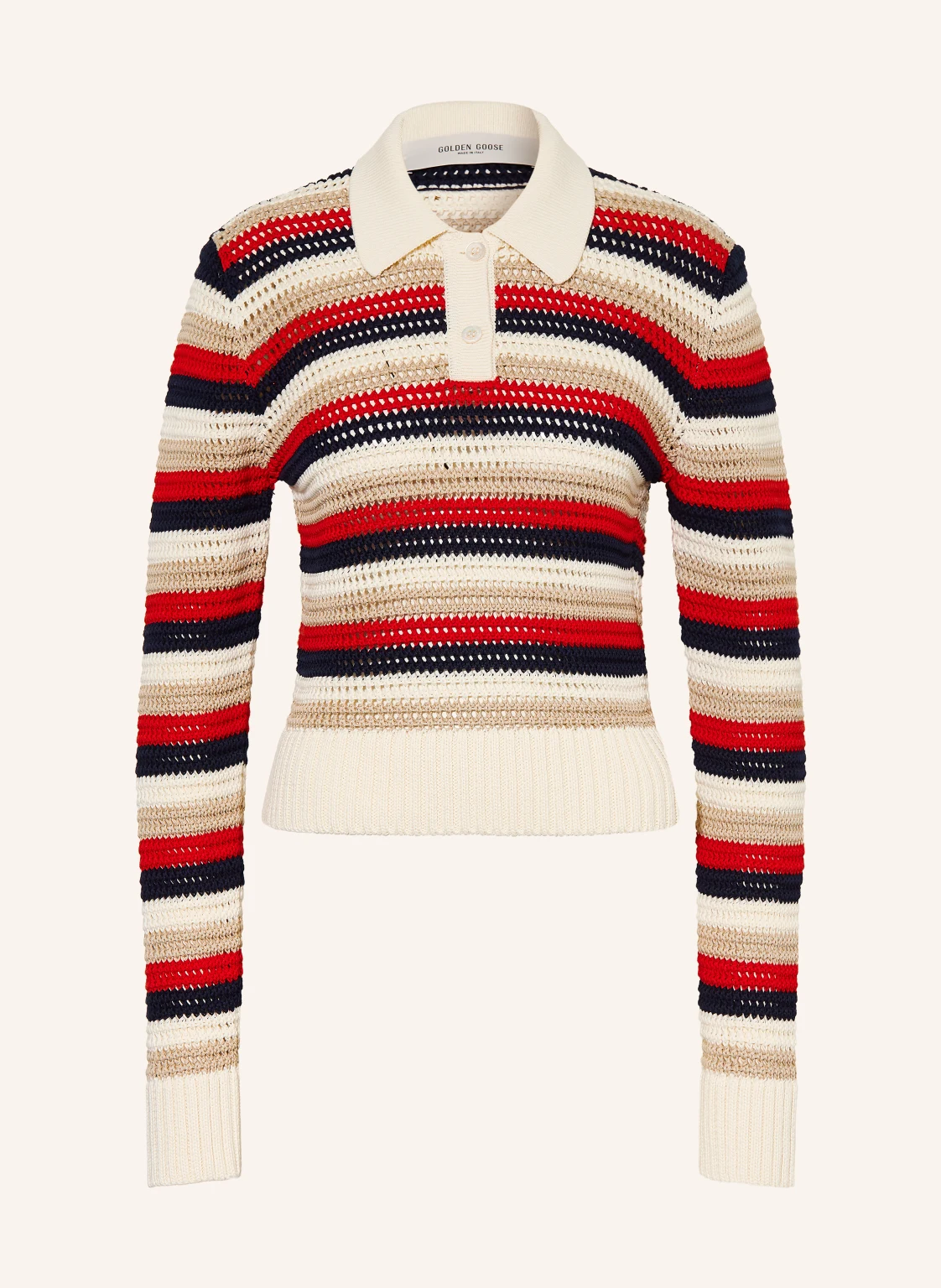 GOLDEN GOOSE Strick-Poloshirt