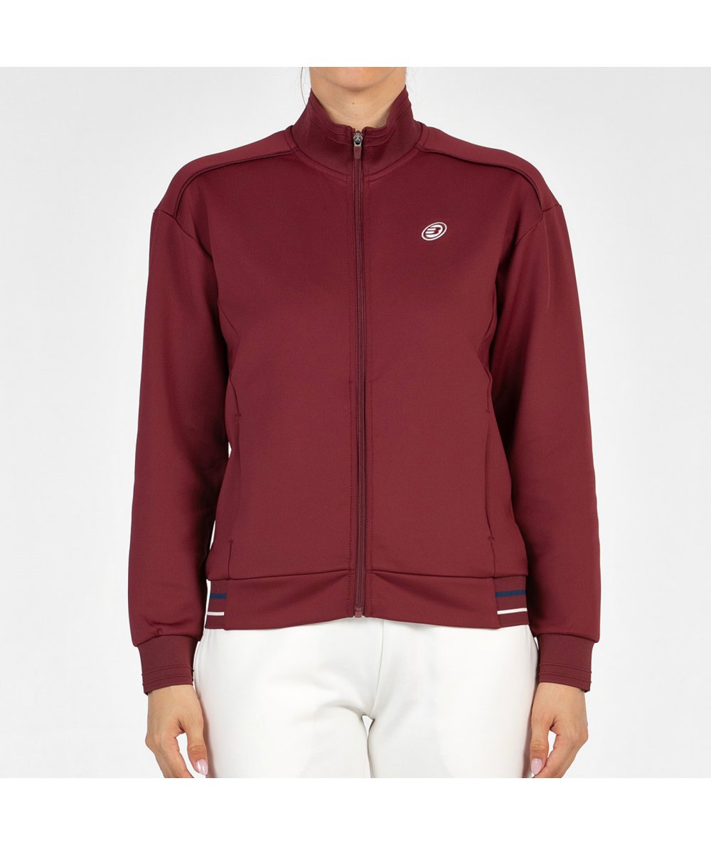 SUDADERA BULLPADEL ALSA VINO BURDEUS