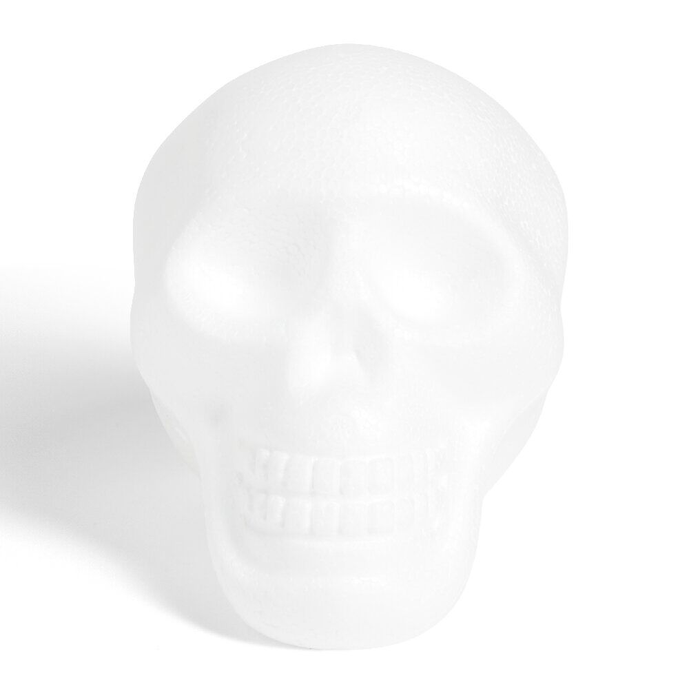 Décoration Halloween à personnaliser tête de mort ou citrouille - 2 modèles