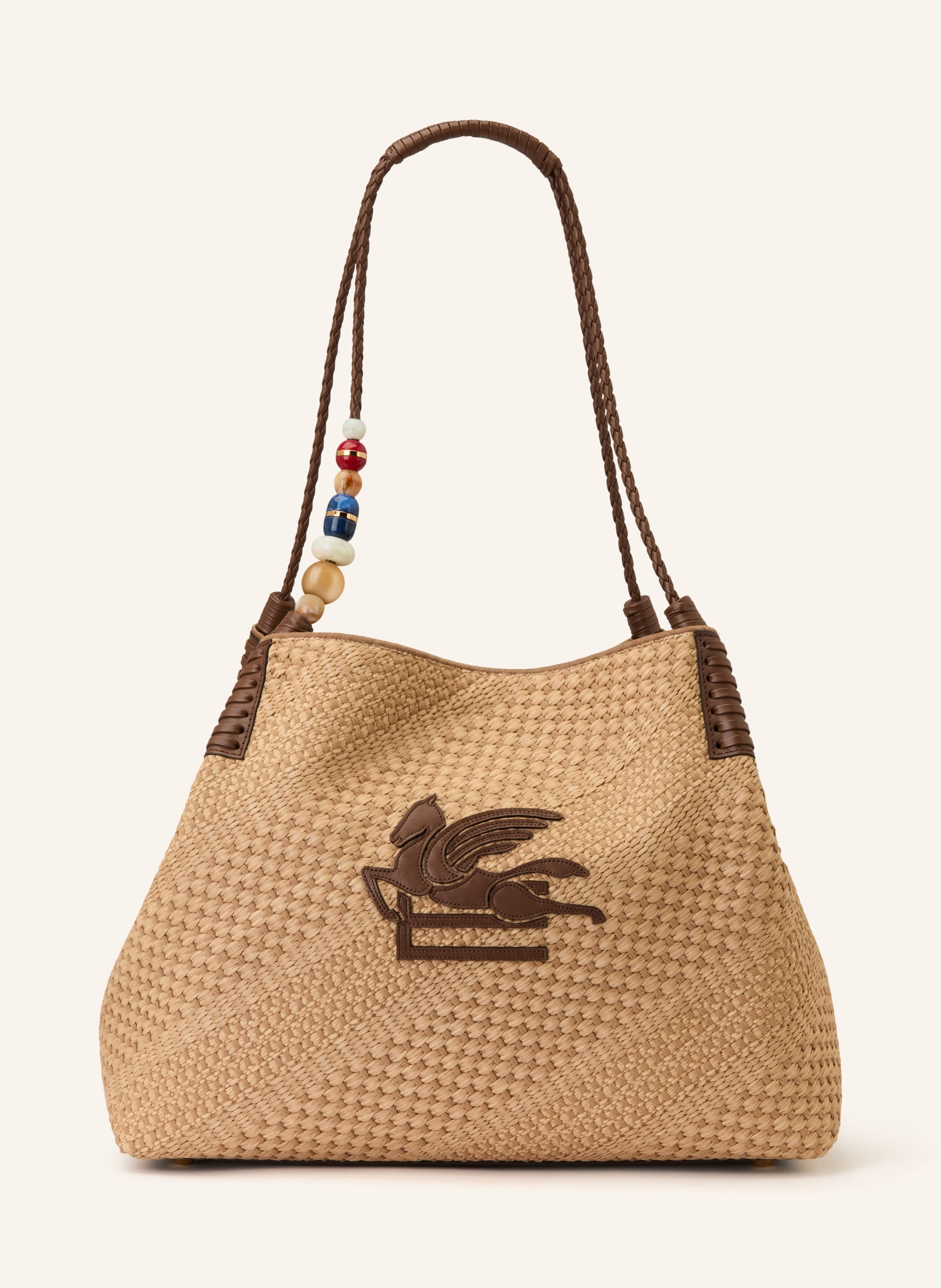ETRO Shopper LIBRA mit Schmuckperlen
