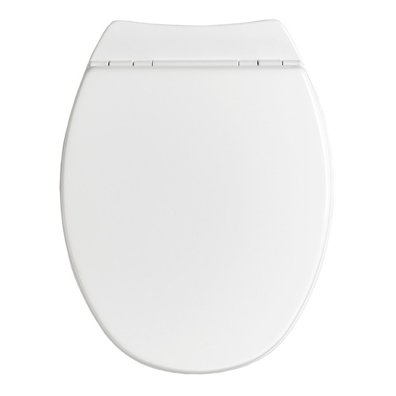 Abattant de toilette Serenity 2 en bois compressé blanc ALLIBERT