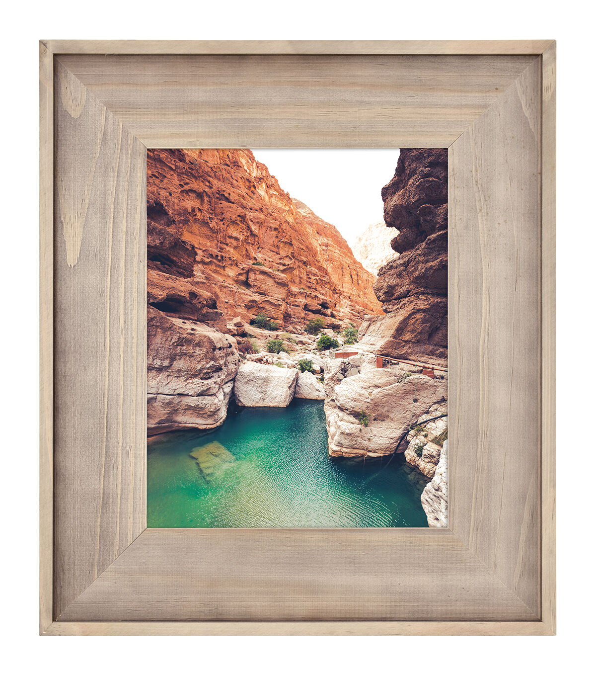 MCS 8x10 Colorado Vintage Gray Wall Frame