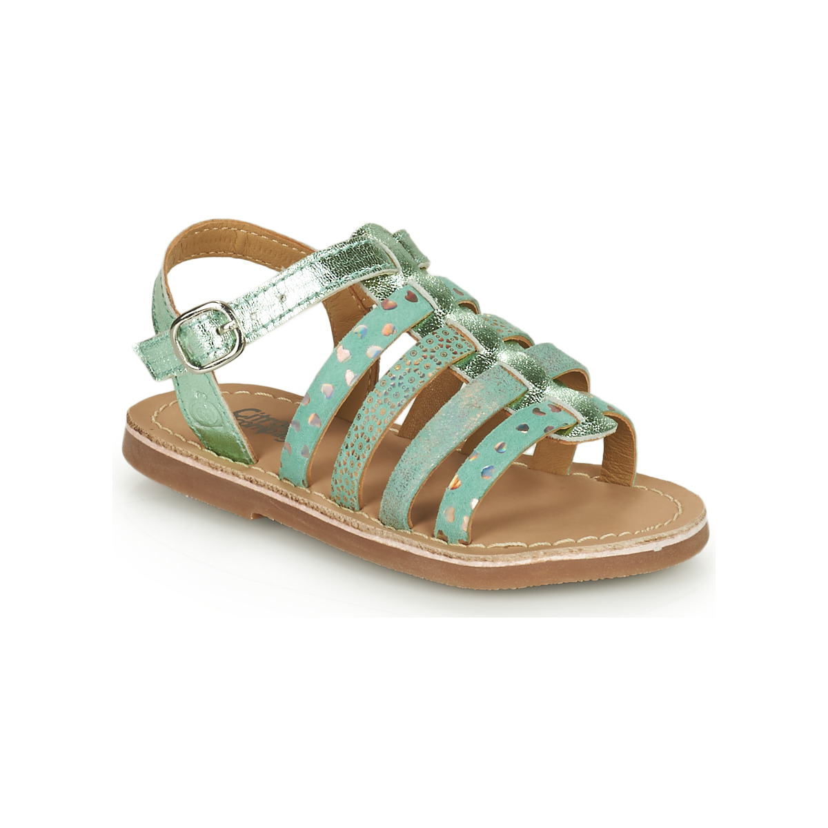 Citrouille et Compagnie - MAYANA - Turquoise / Clear
